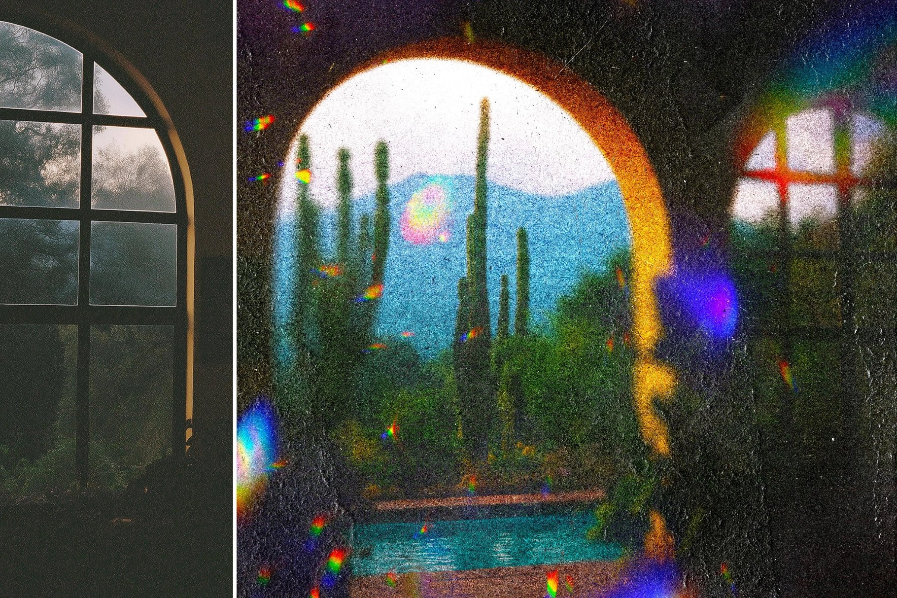 Inprint Light Leak Effect