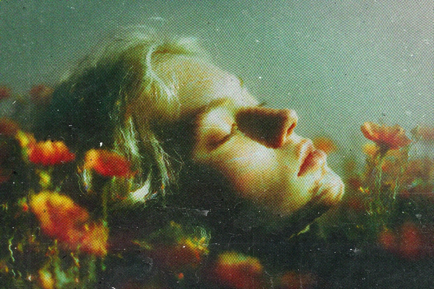 Hexagon Pattern Photo Effect