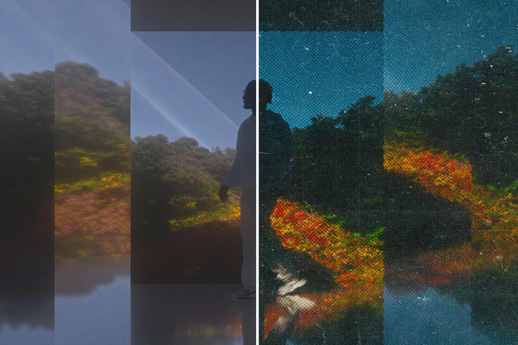 Hexagon Pattern Photo Effect