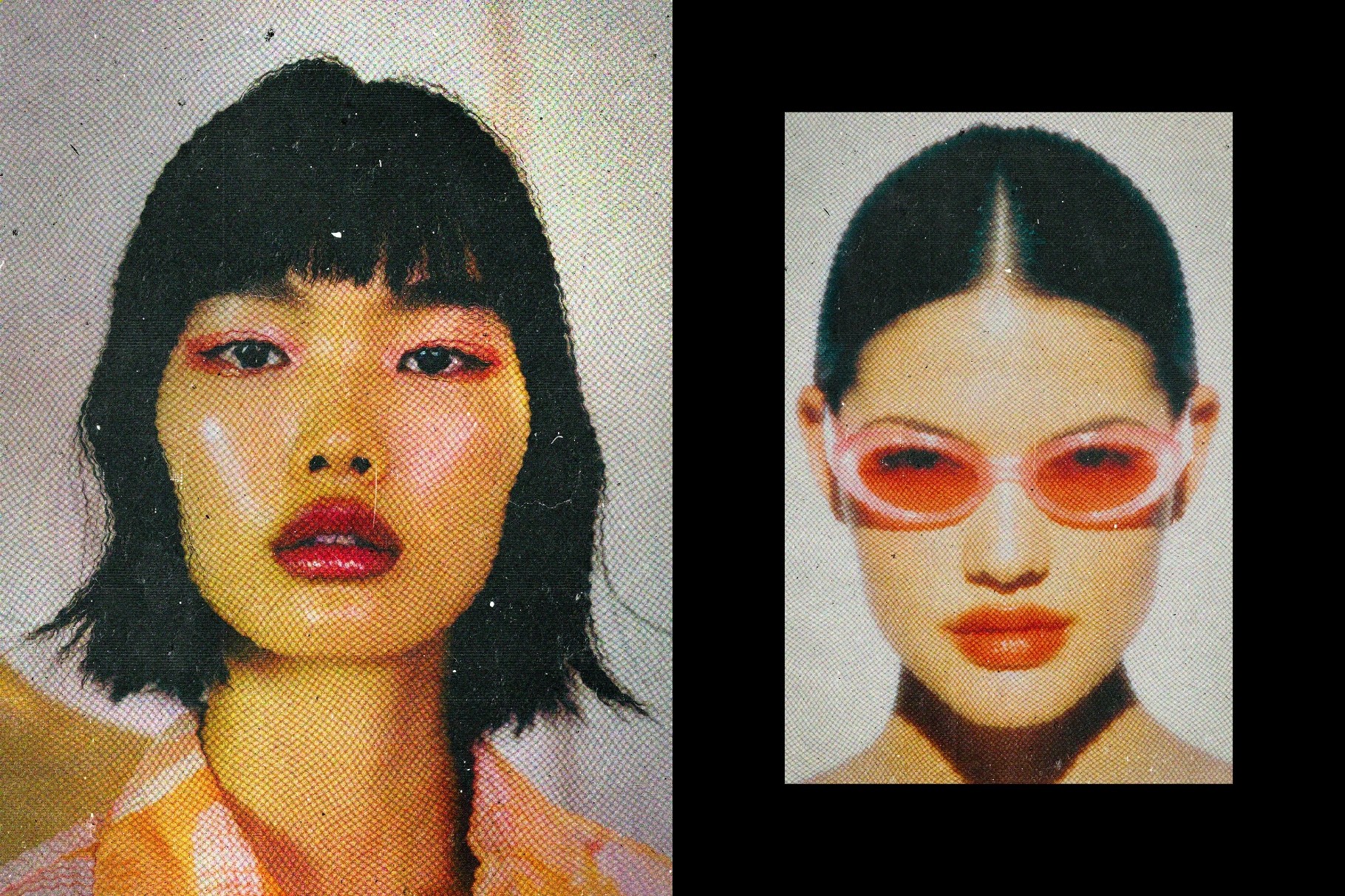 Hexagon Pattern Photo Effect