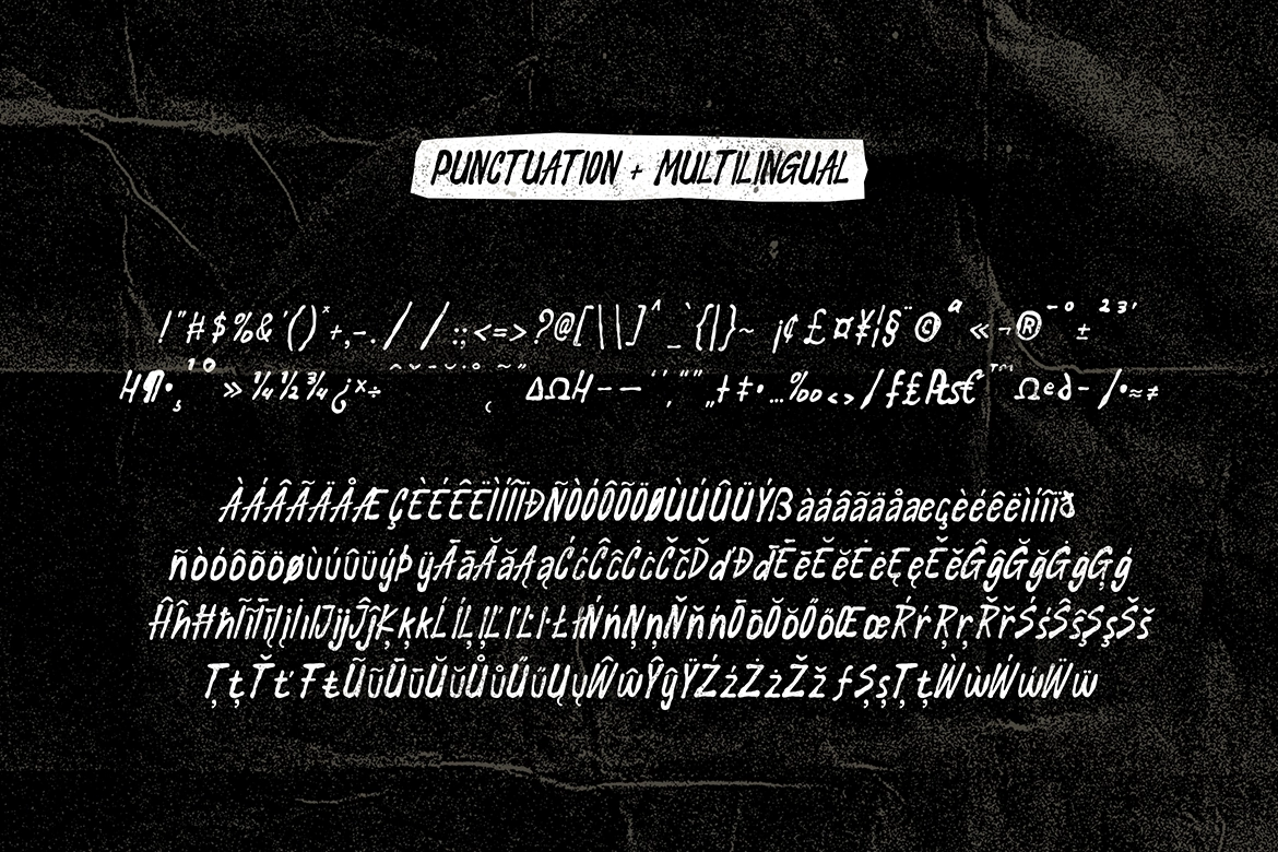 Latenight Waves - Grunge Brush Font