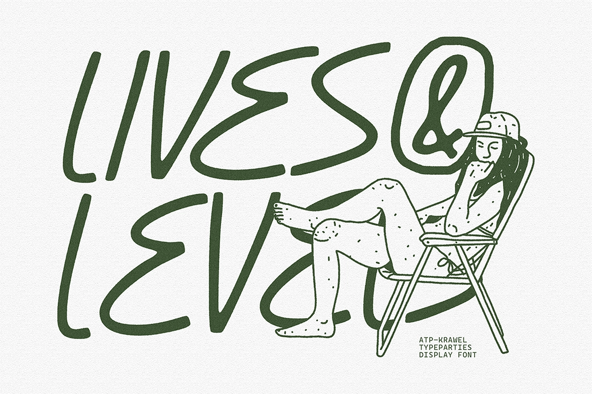 Krawel - Casual Handwritten Font