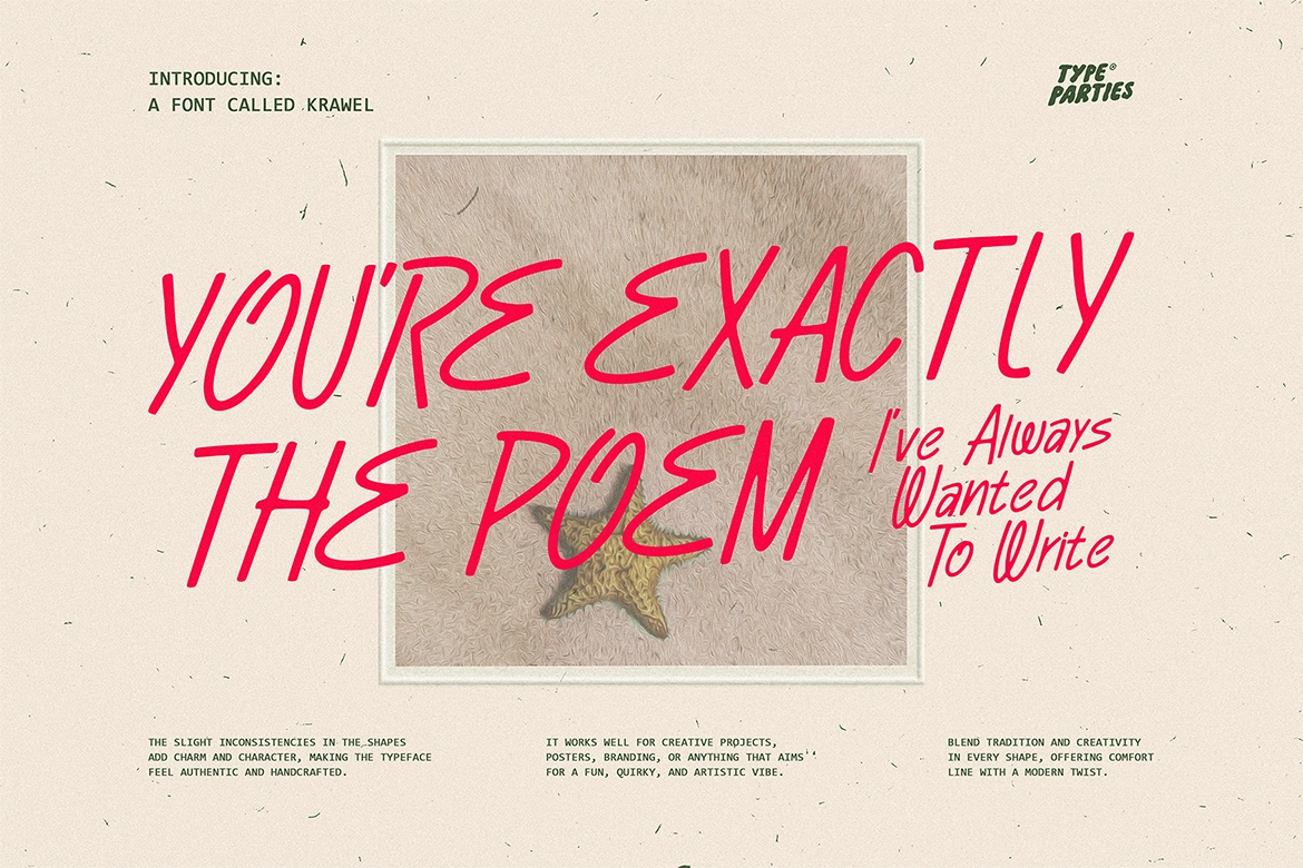 Krawel - Casual Handwritten Font