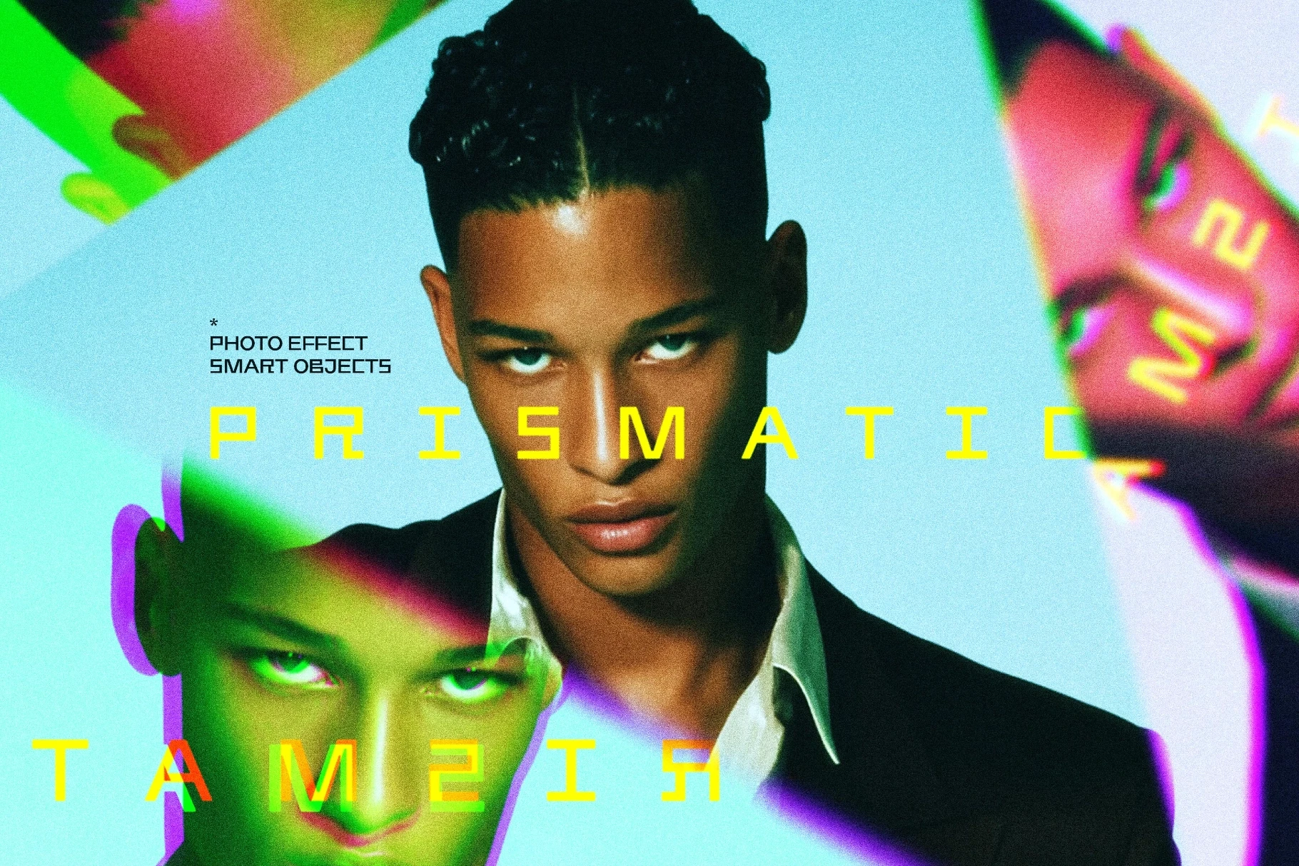 Triangle Prism Photo Effect