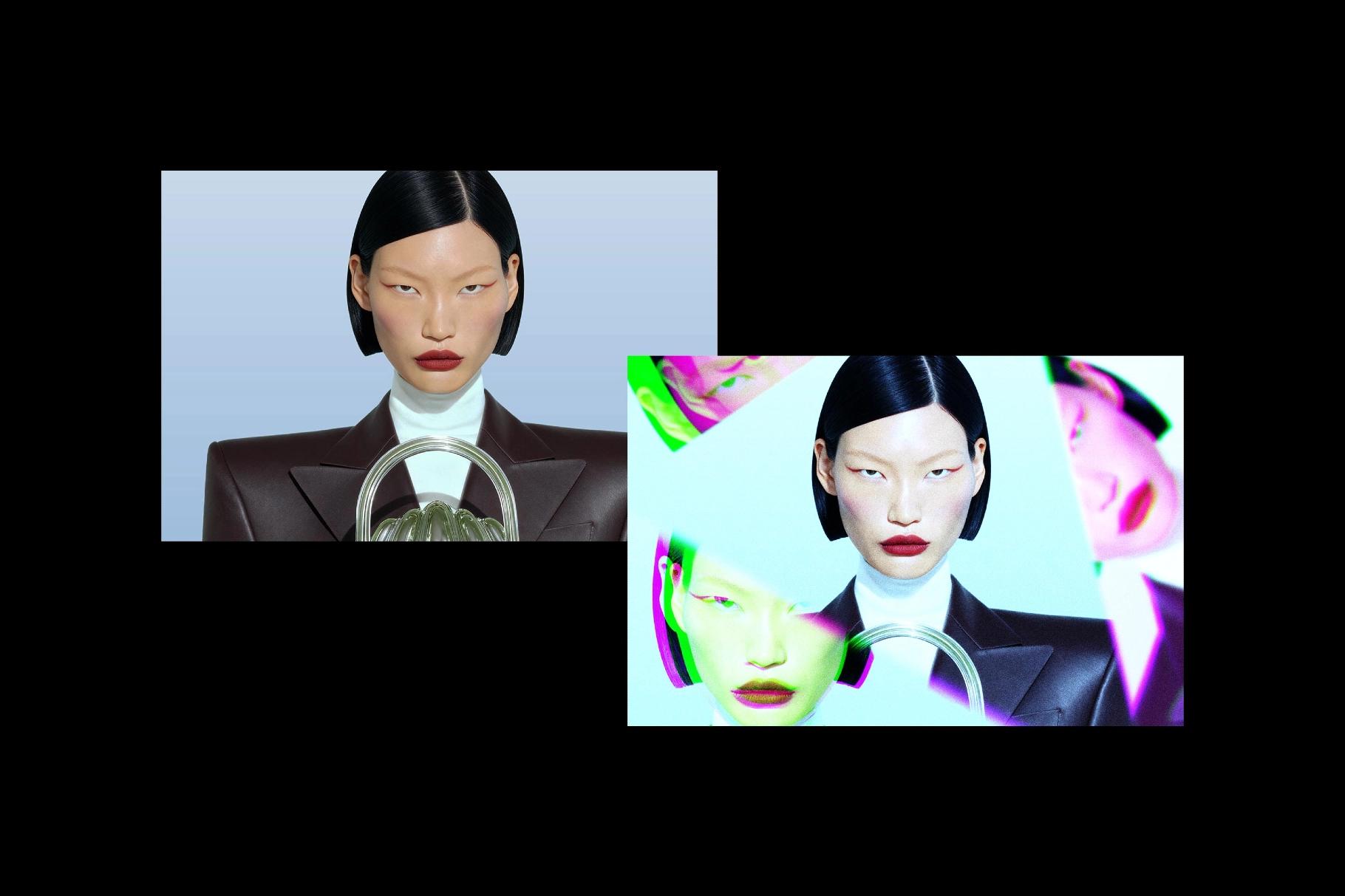 Triangle Prism Photo Effect