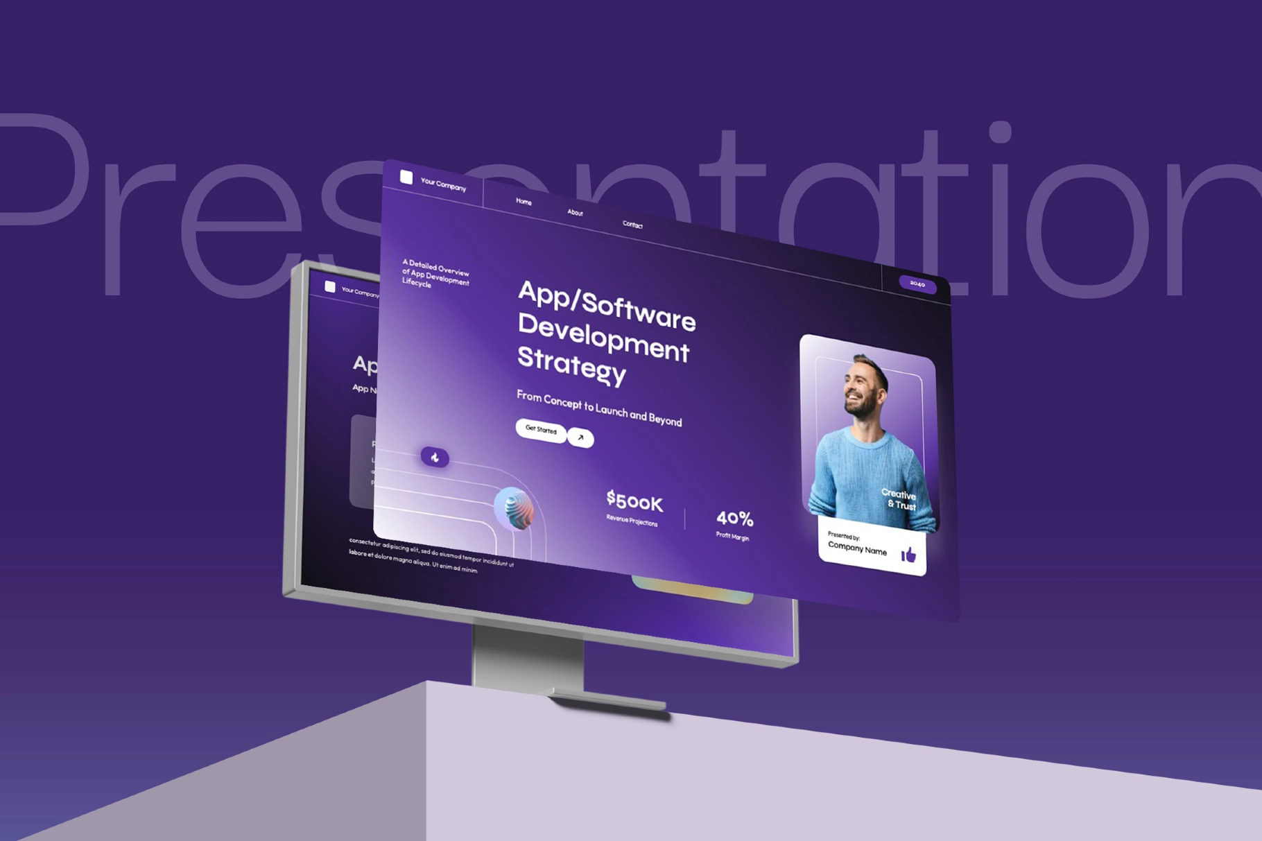 App Development Presentation Powerpoint Template