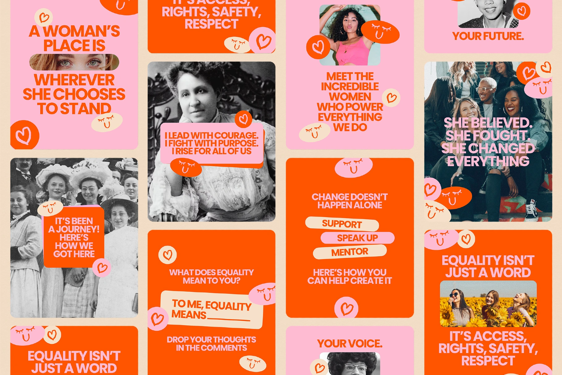 Women's Equality Day Instagram Template Pack