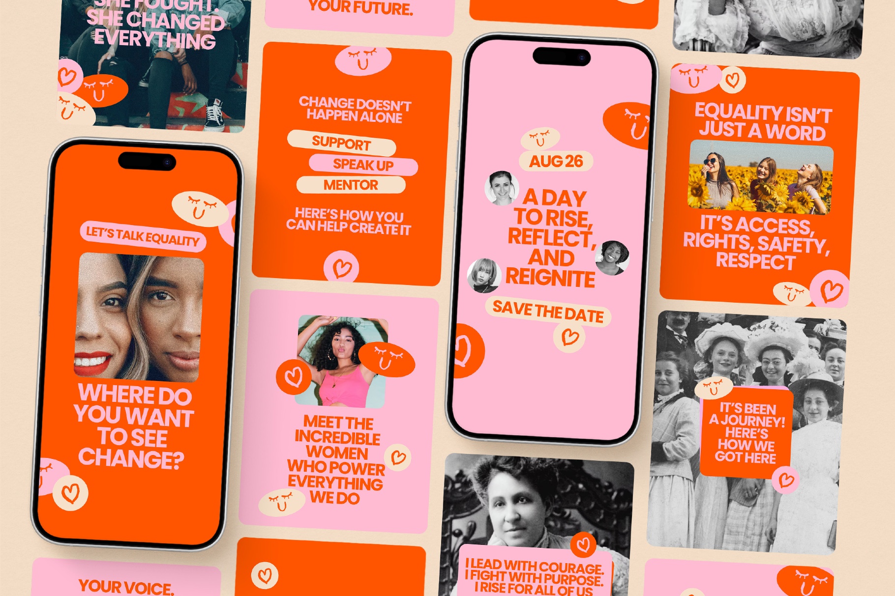 Women's Equality Day Instagram Template Pack