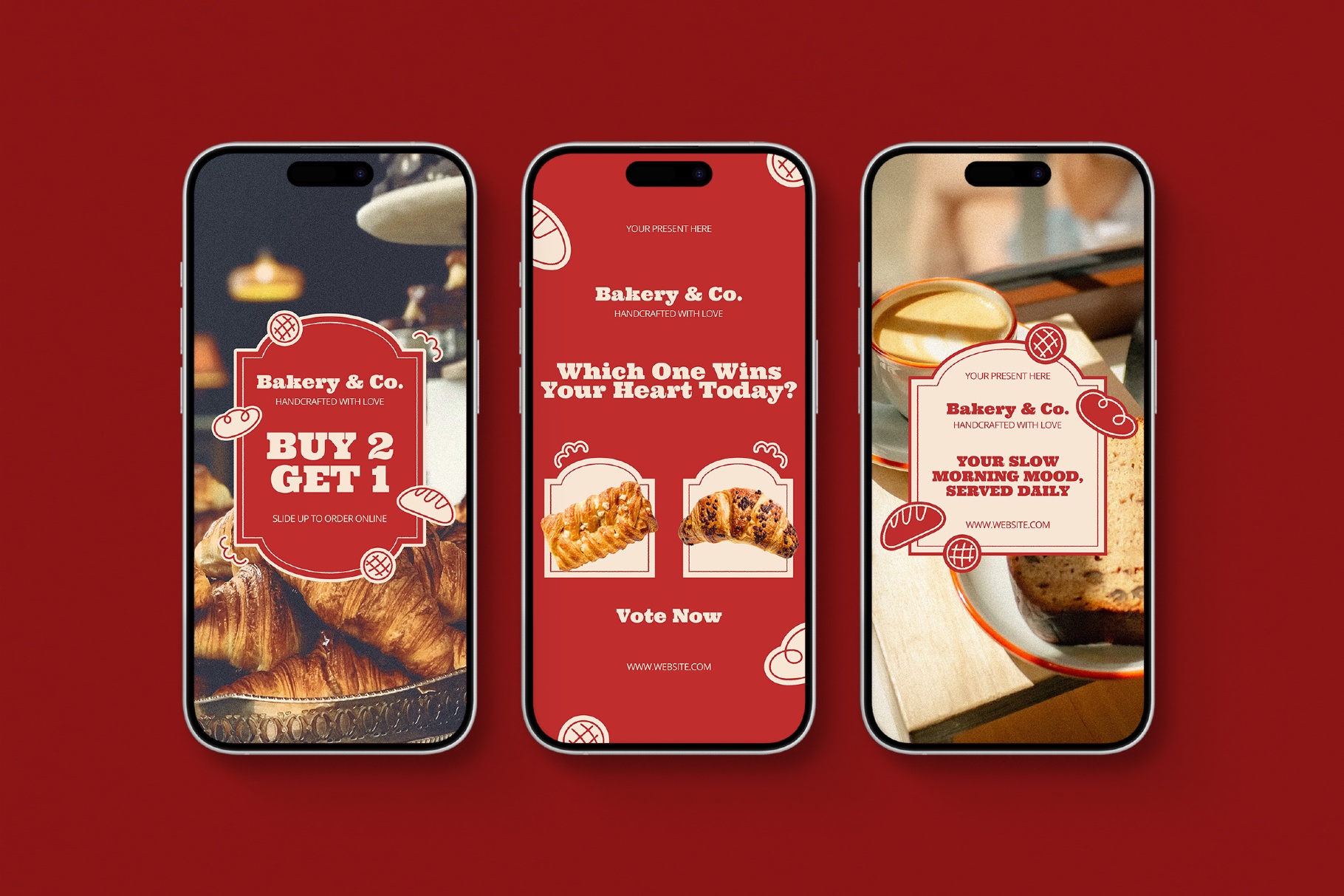 Bakery Instagram Template Pack