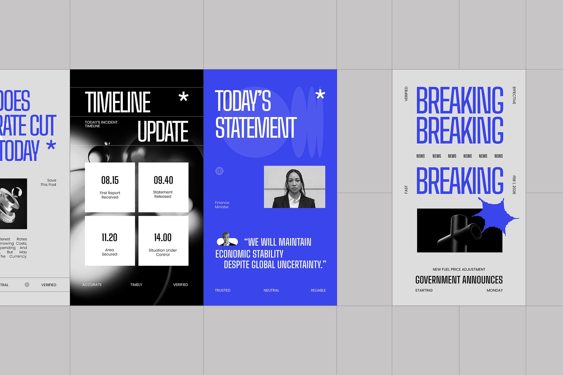 News Media Instagram Pack (AI, EPS, PSD)