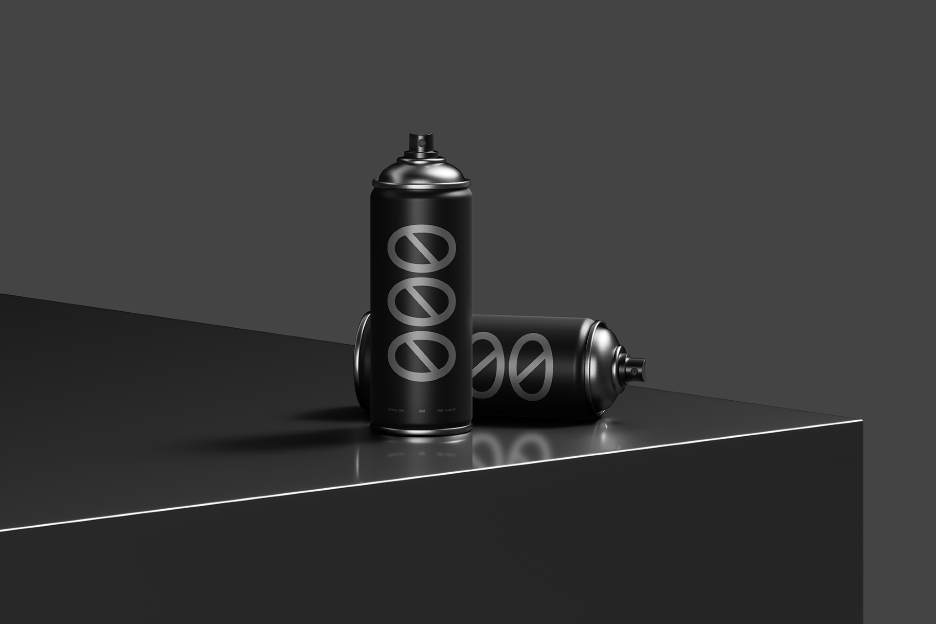 Spray Can Mockup