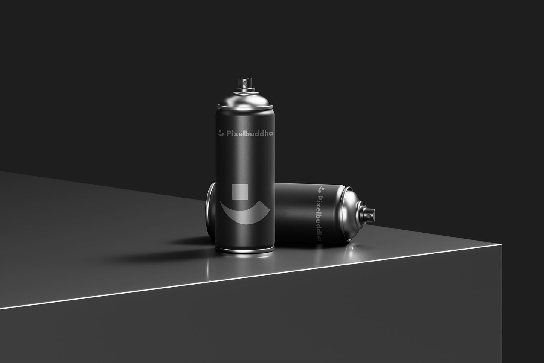 Spray Can Mockup
