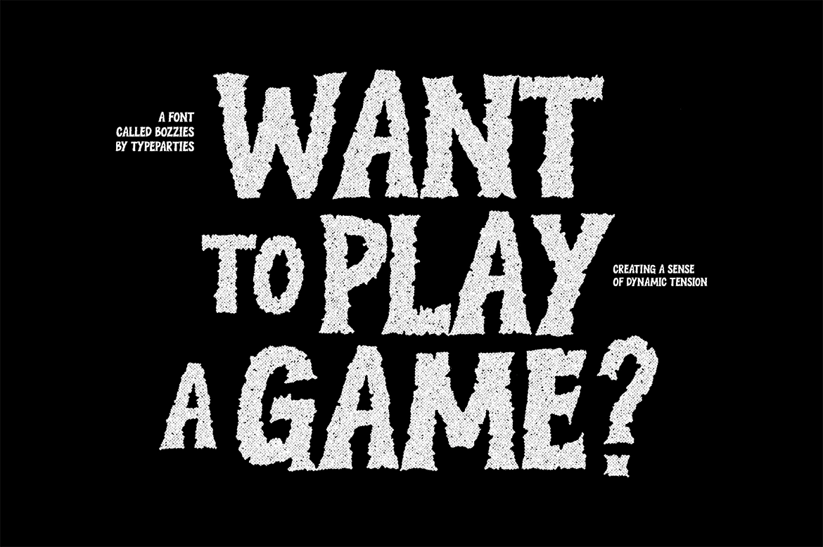 Bozzies – Horror Halloween Font