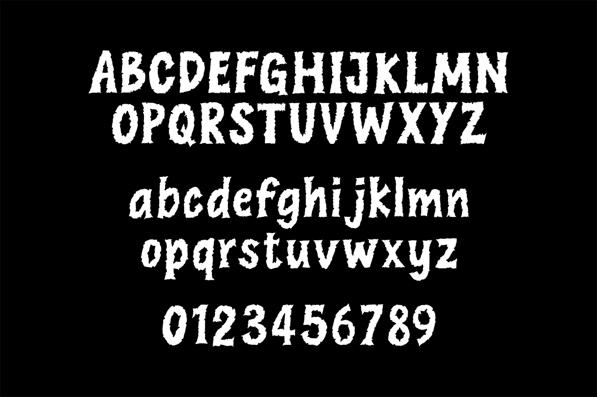Bozzies – Horror Halloween Font