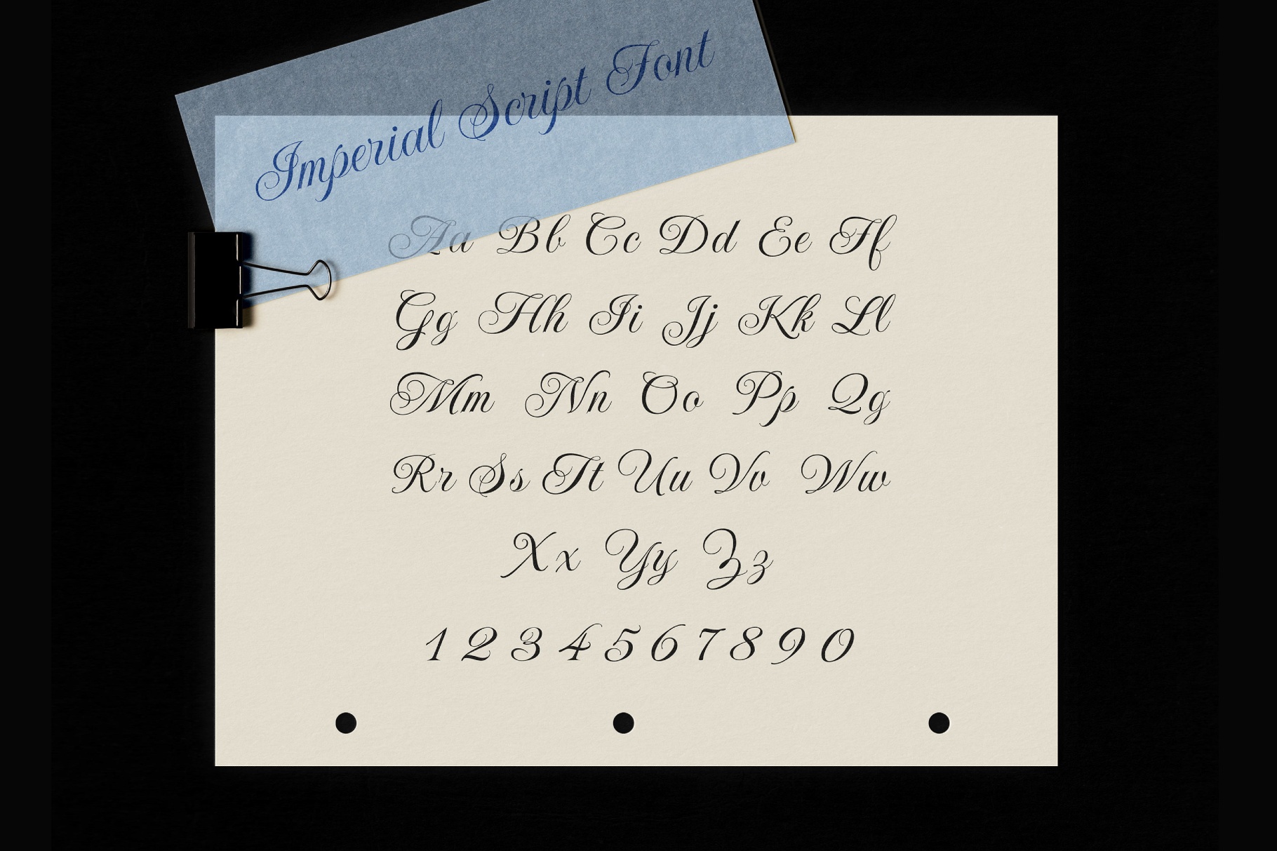 Imperial Script  Font