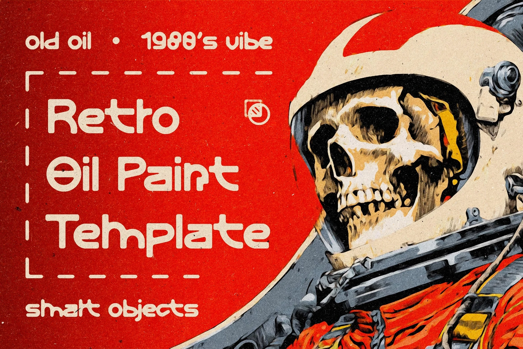 Retro Oil Paint Template