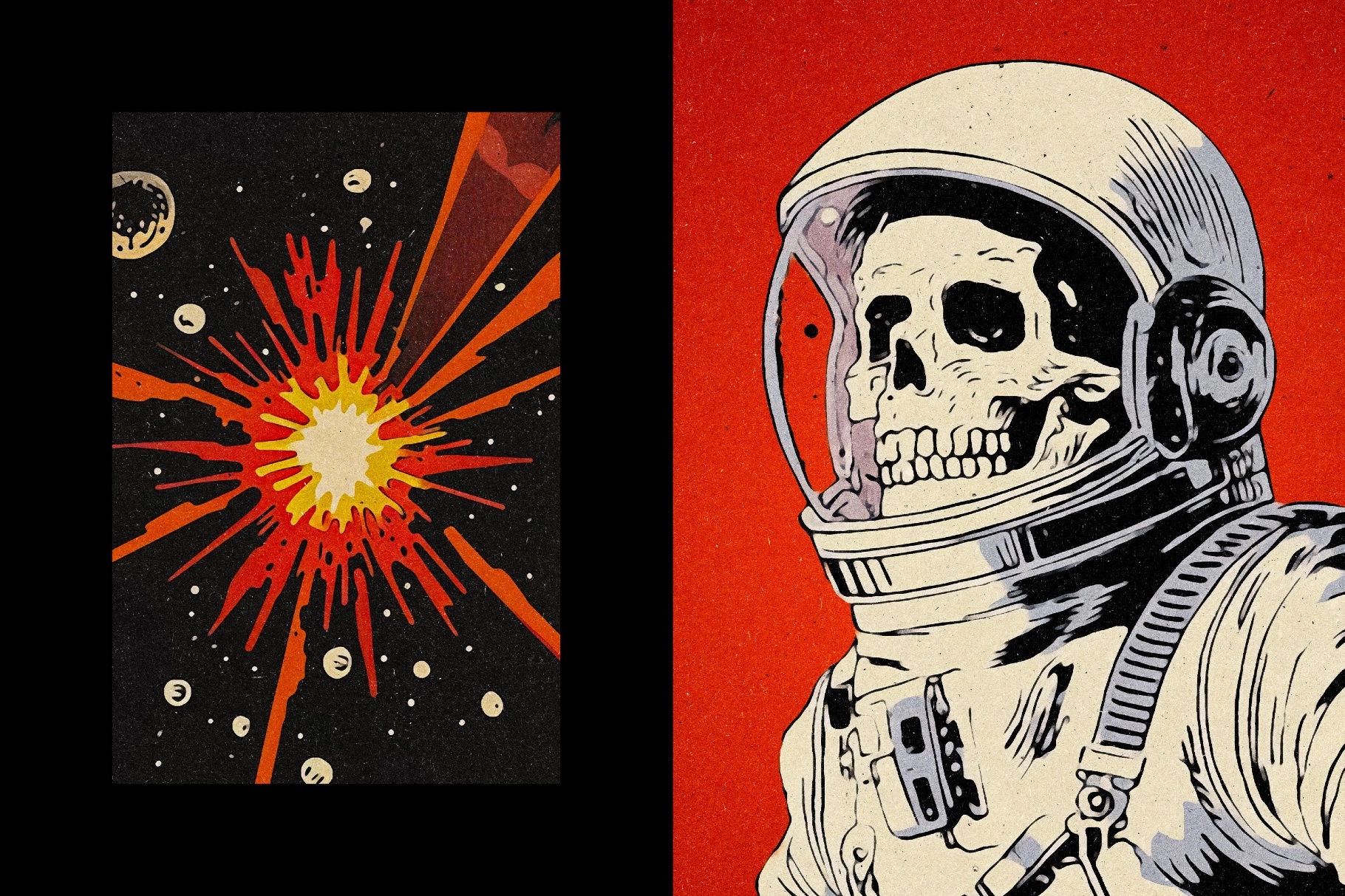 Retro Oil Paint Template