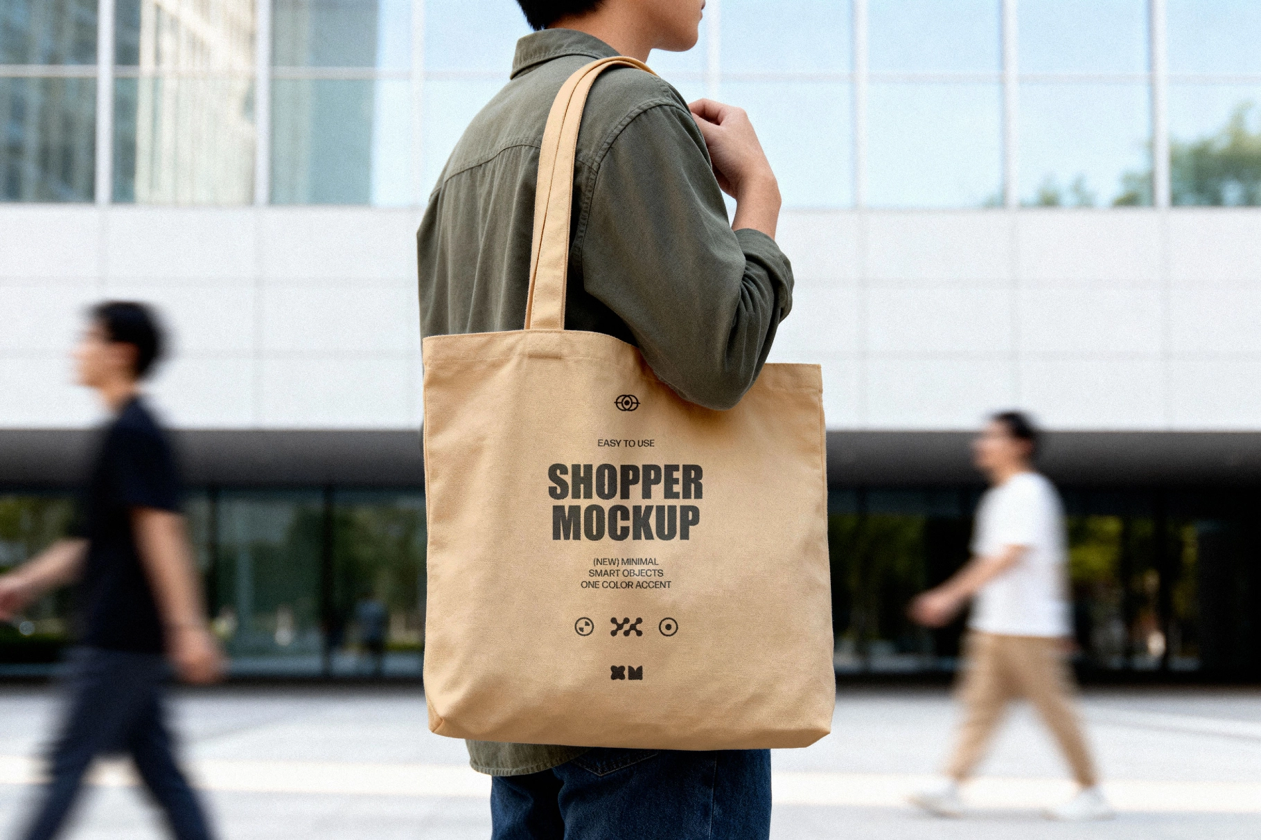 Canvas Tote Bag Mockup
