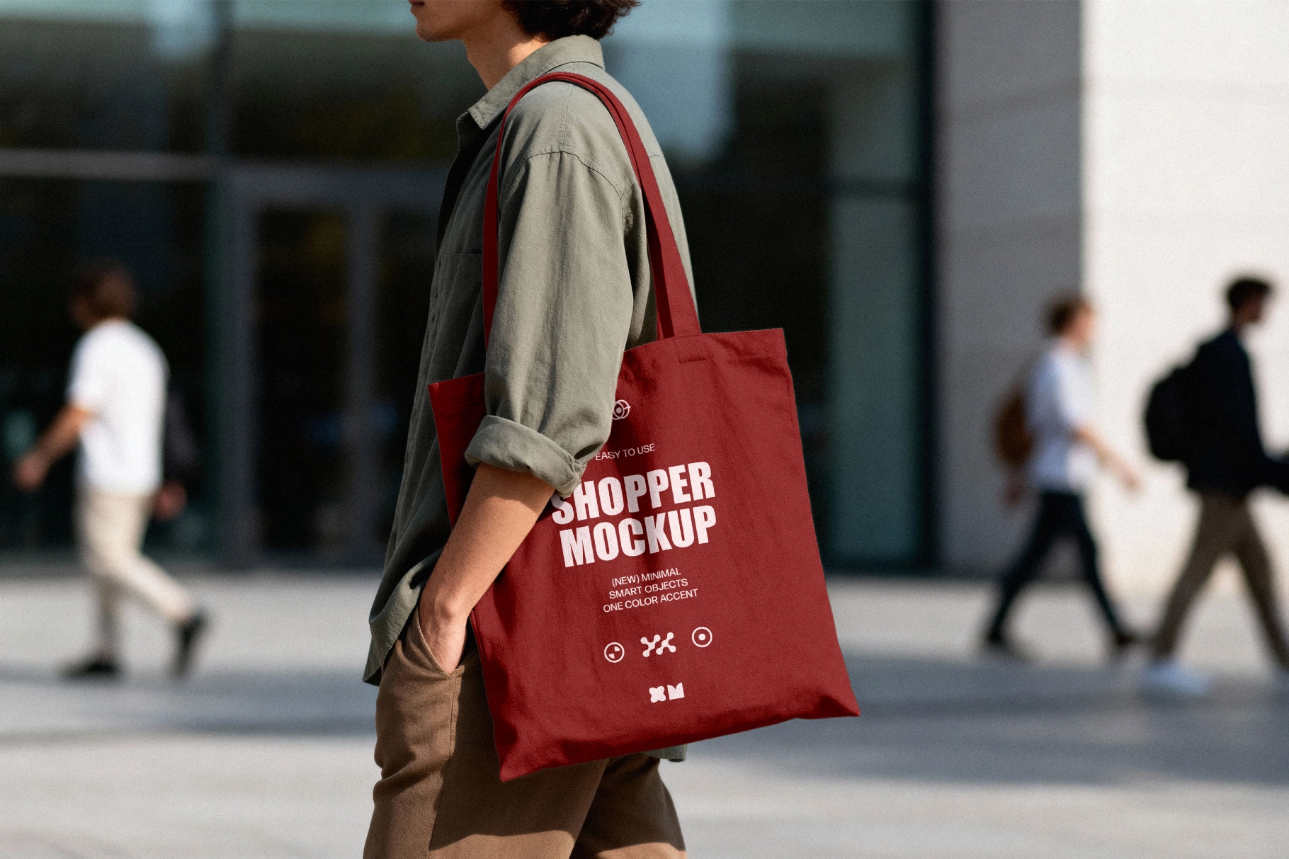 Canvas Shopper Mockup