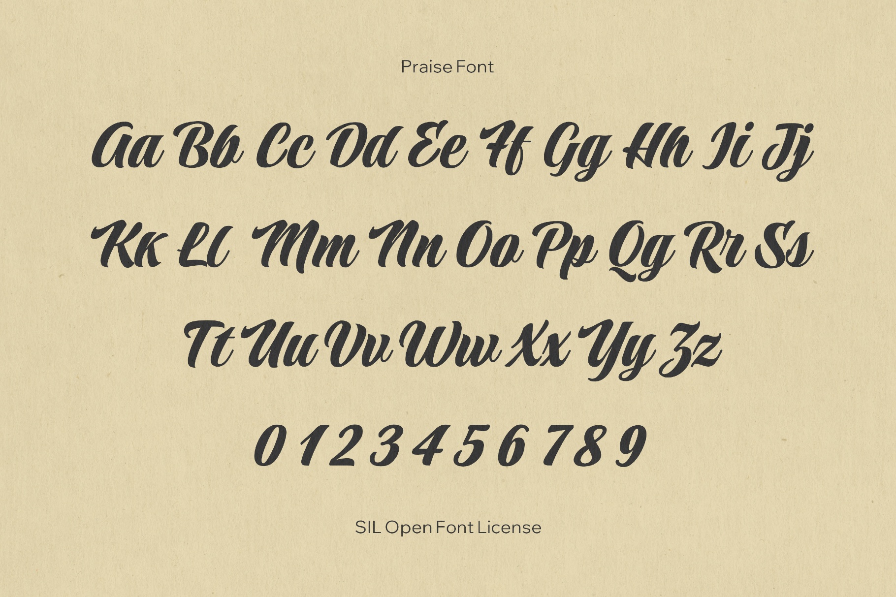 Praise Font