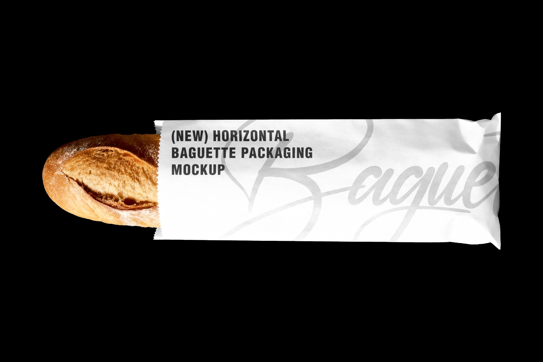 Baguette Bakery Mockup