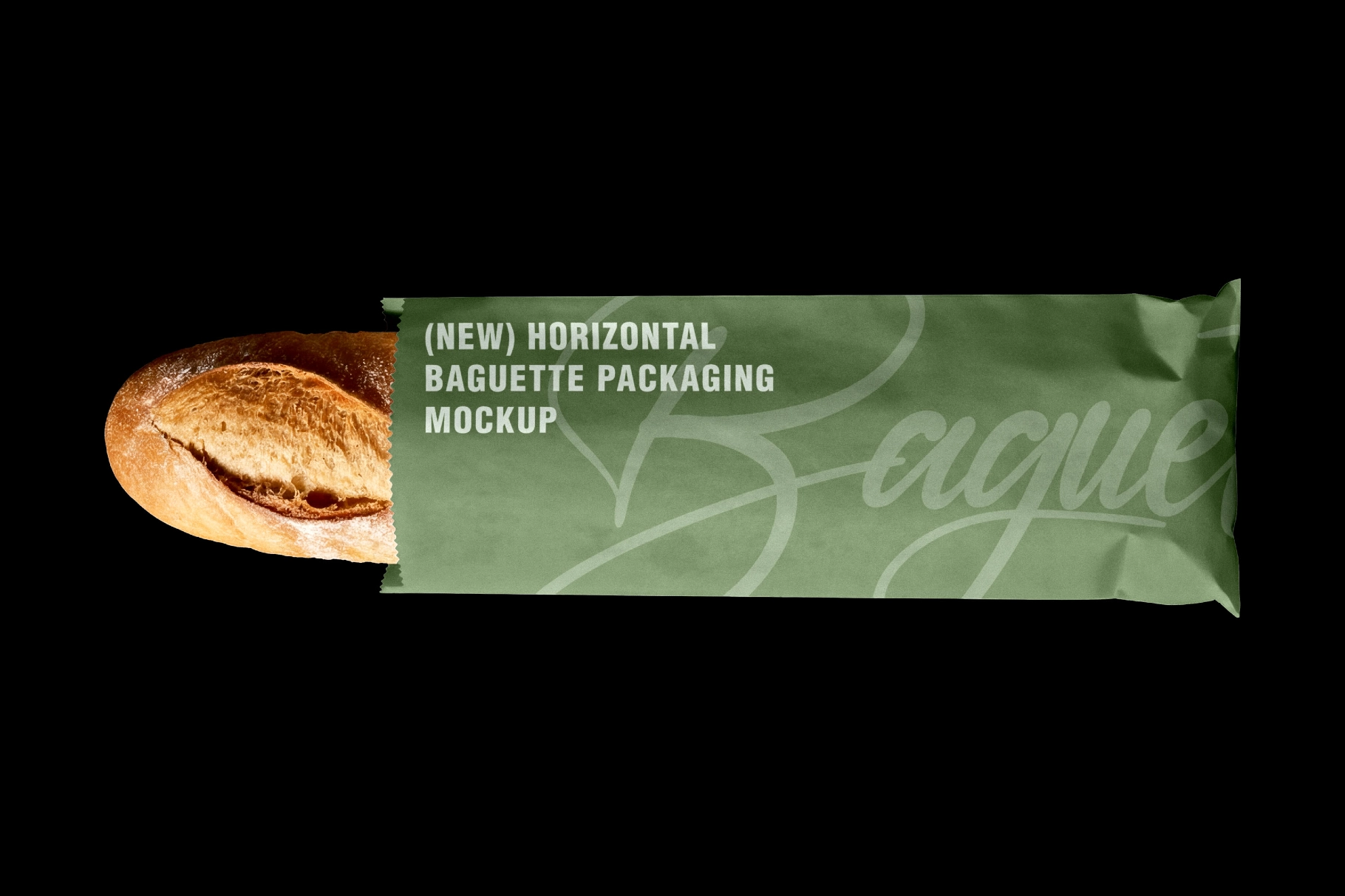 Baguette Bakery Mockup