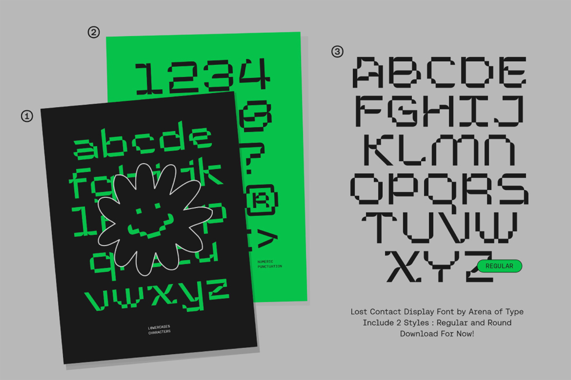 AOT Lost Contact – Contemporary Pixel Font