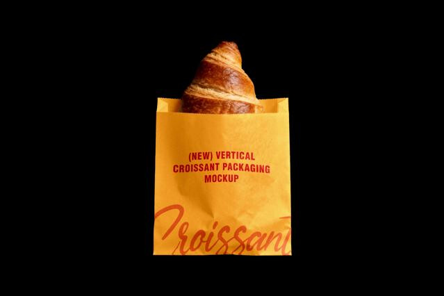 Croissant Bakery Mockup