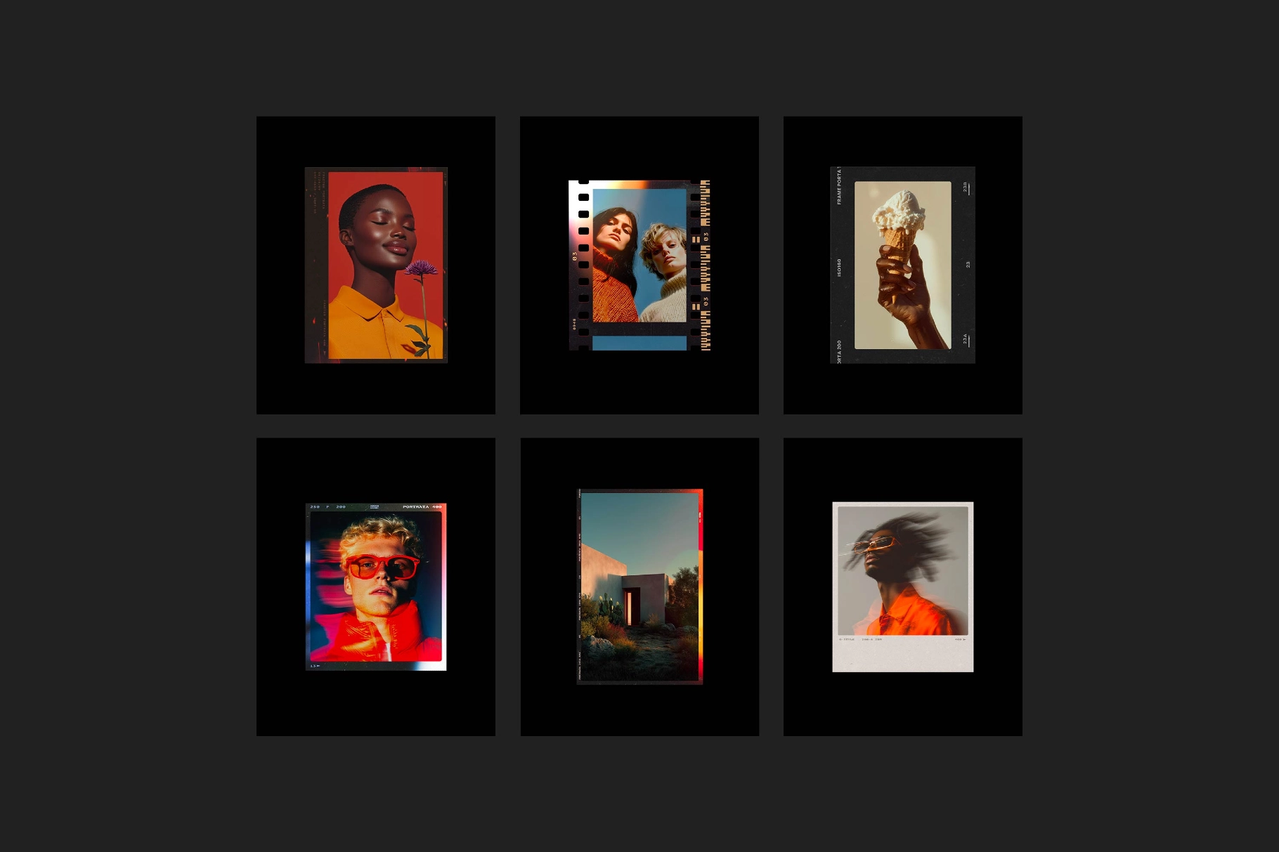 Analog Frames Instagram Kit