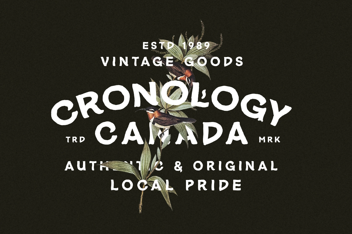 Cronera - Vintage Display Font