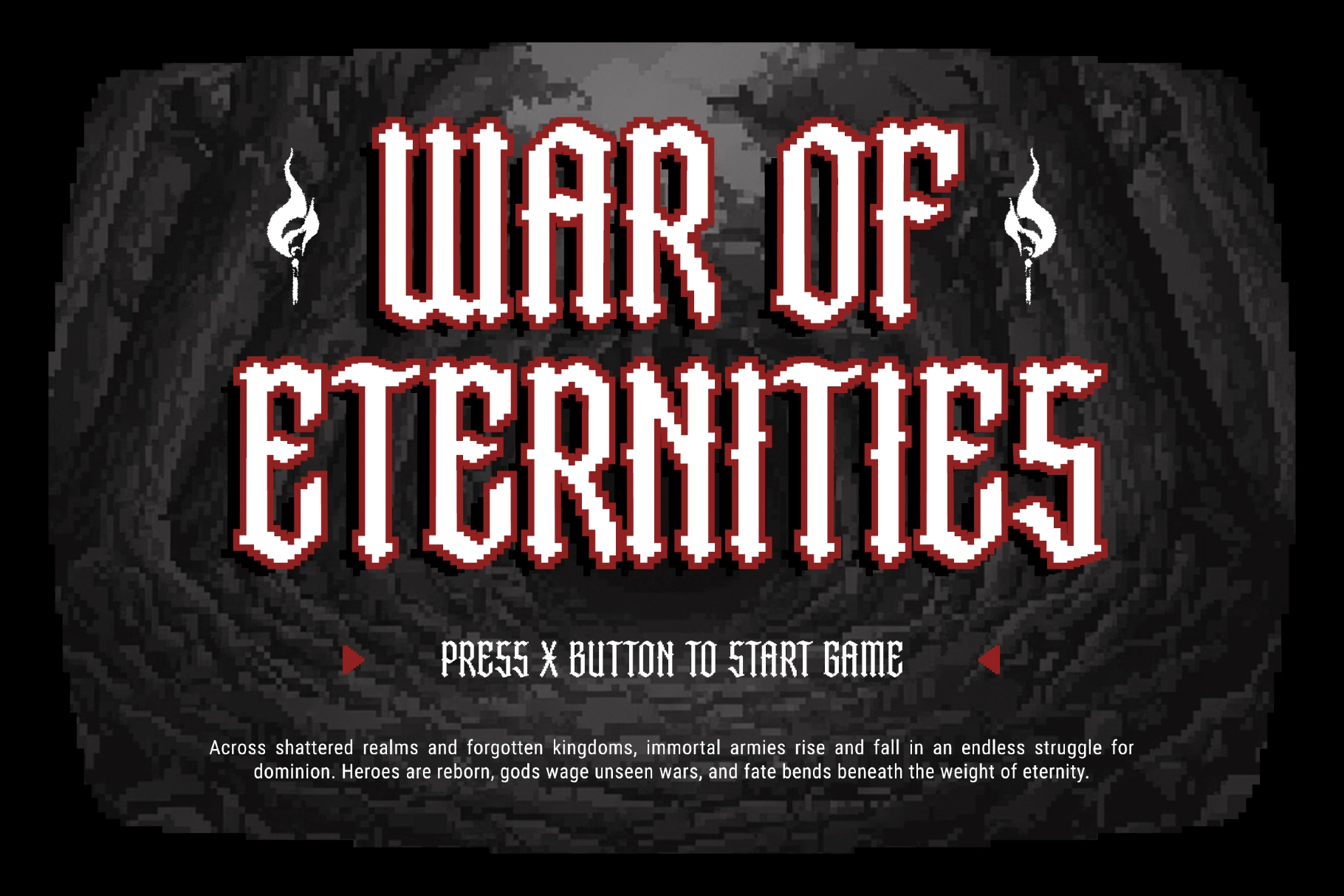 Gameback - Retro Gothic Pixel Typeface