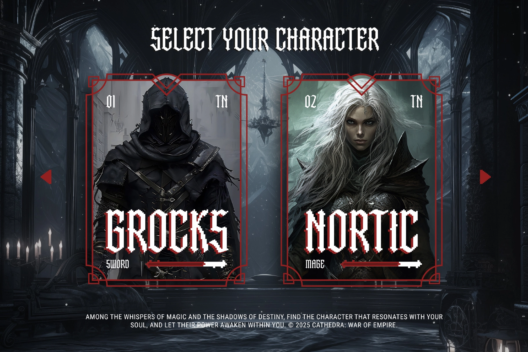 Gameback - Retro Gothic Pixel Typeface