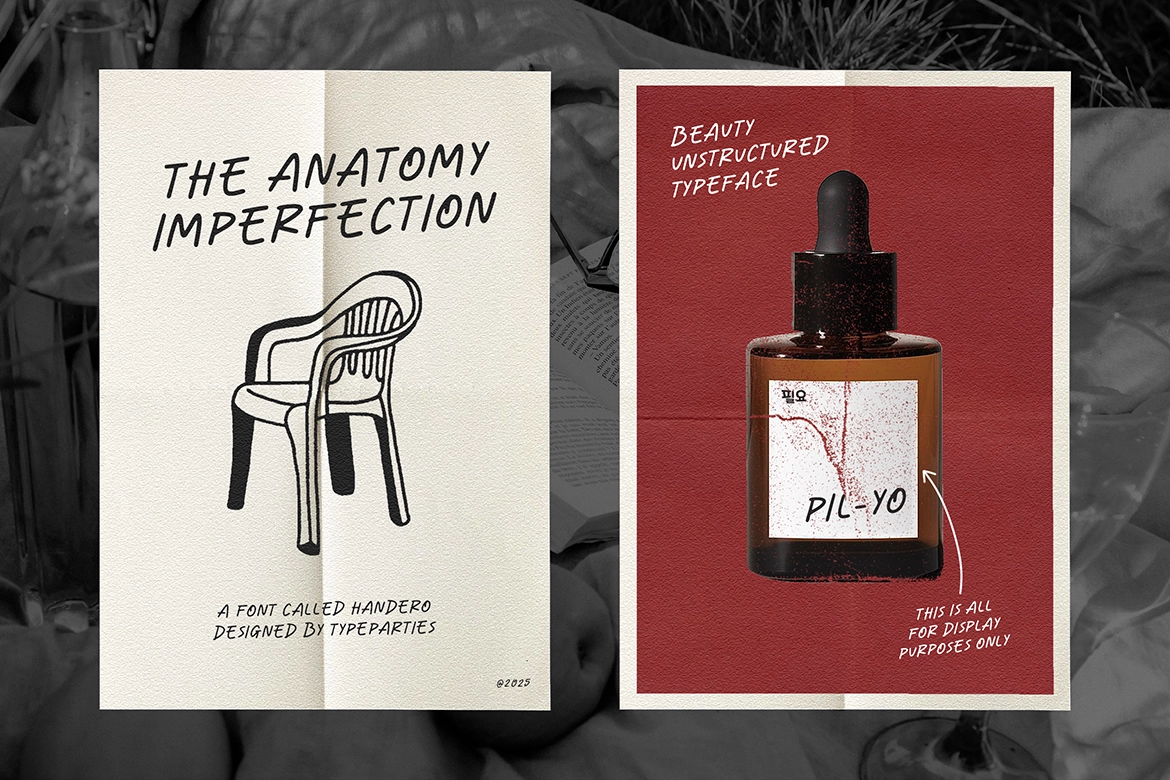 Handero - Expressive Handwritten Display Font