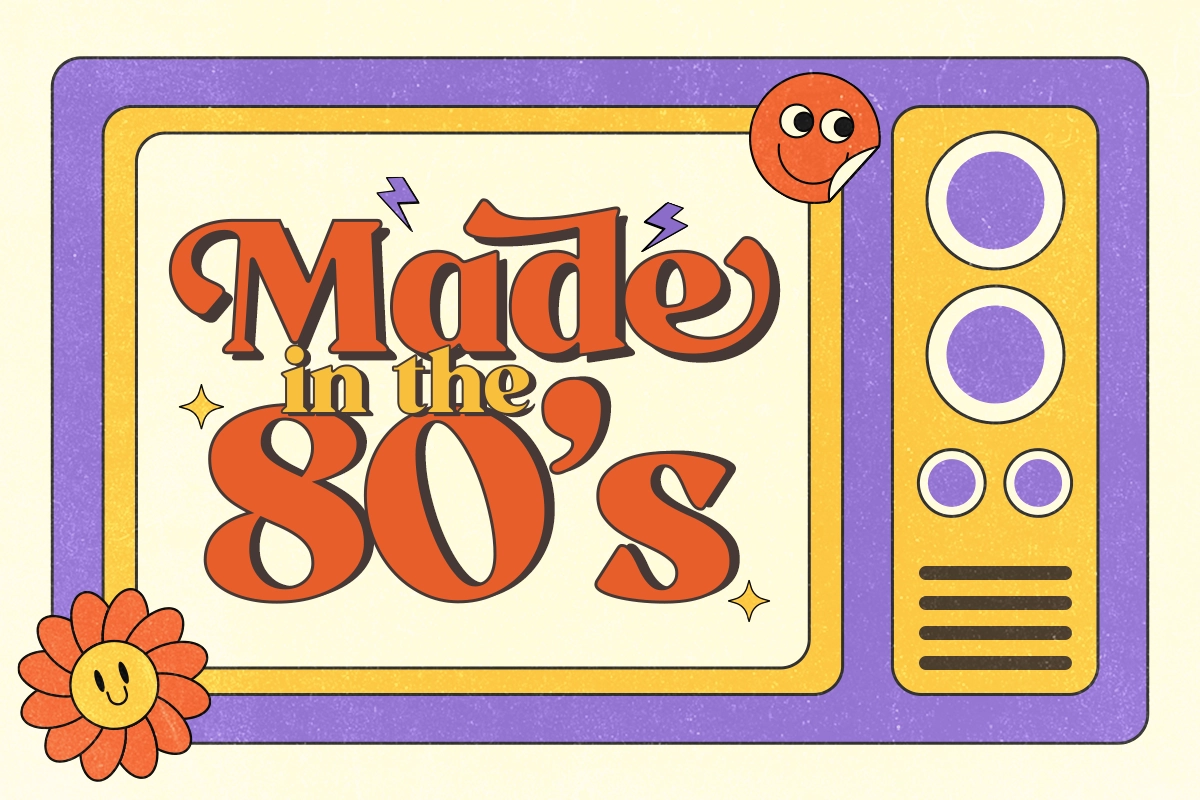 GC Milky Shine – 80’s Club Retro Serif