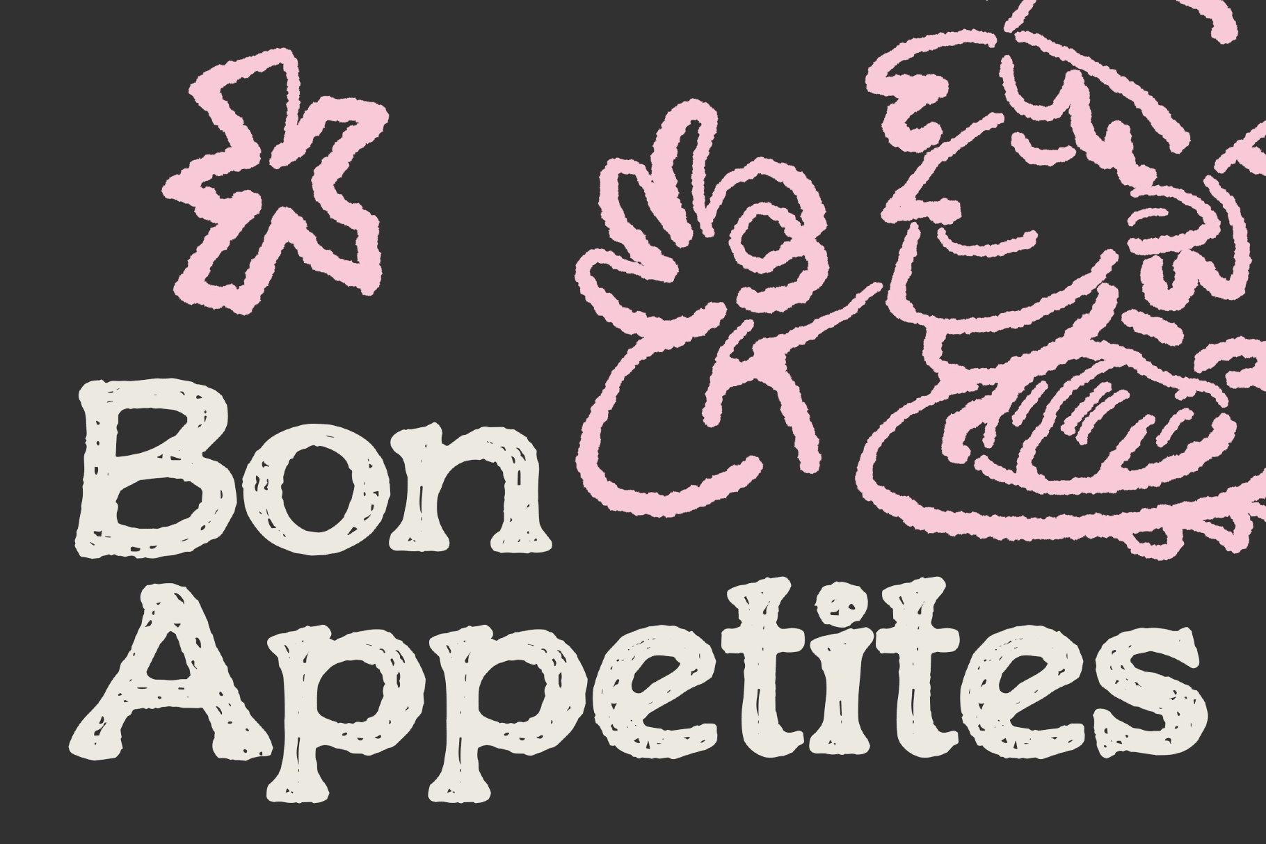 Roghen a Rough Serif Font