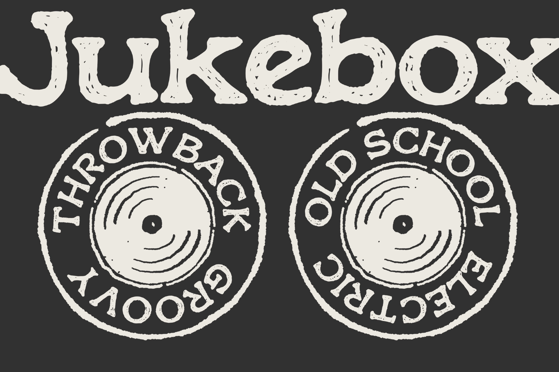 Roghen a Rough Serif Font