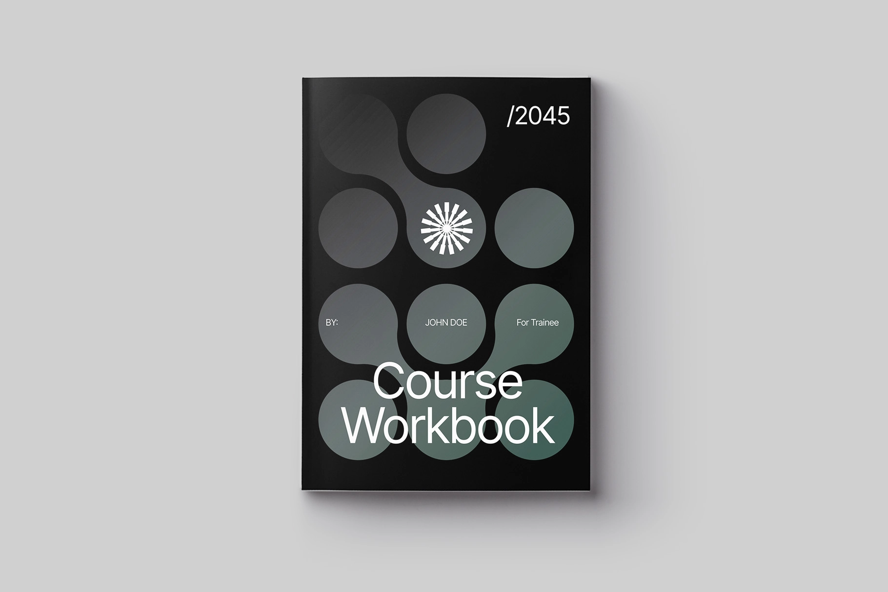 Modern Creative Course Workbook Word Template