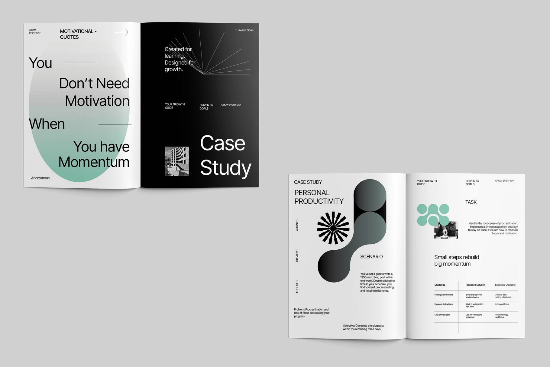 Creative Course Workbook for Affinity Template