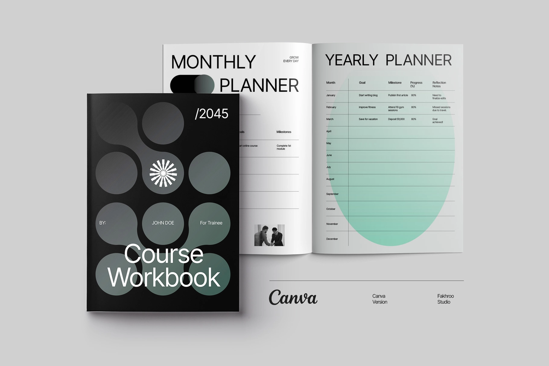 Canva Template - Creative Course Workbook