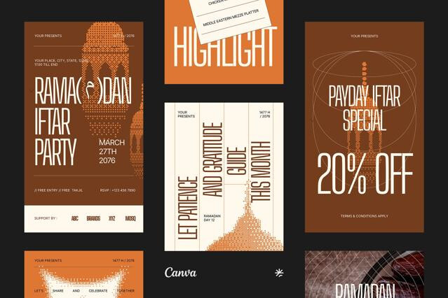 CANVA Ramadan Event Instagram Template