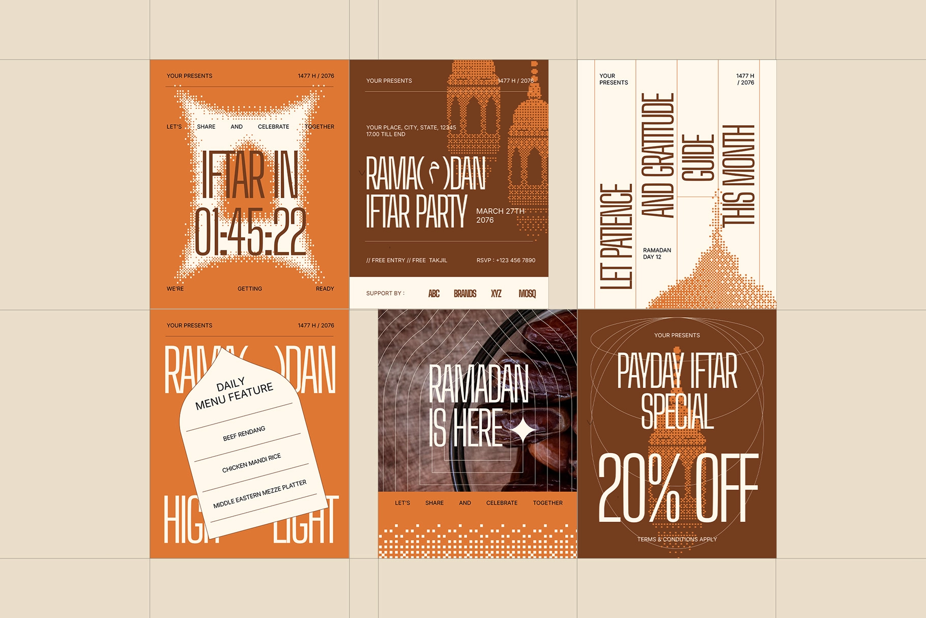 CANVA Ramadan Event Instagram Template