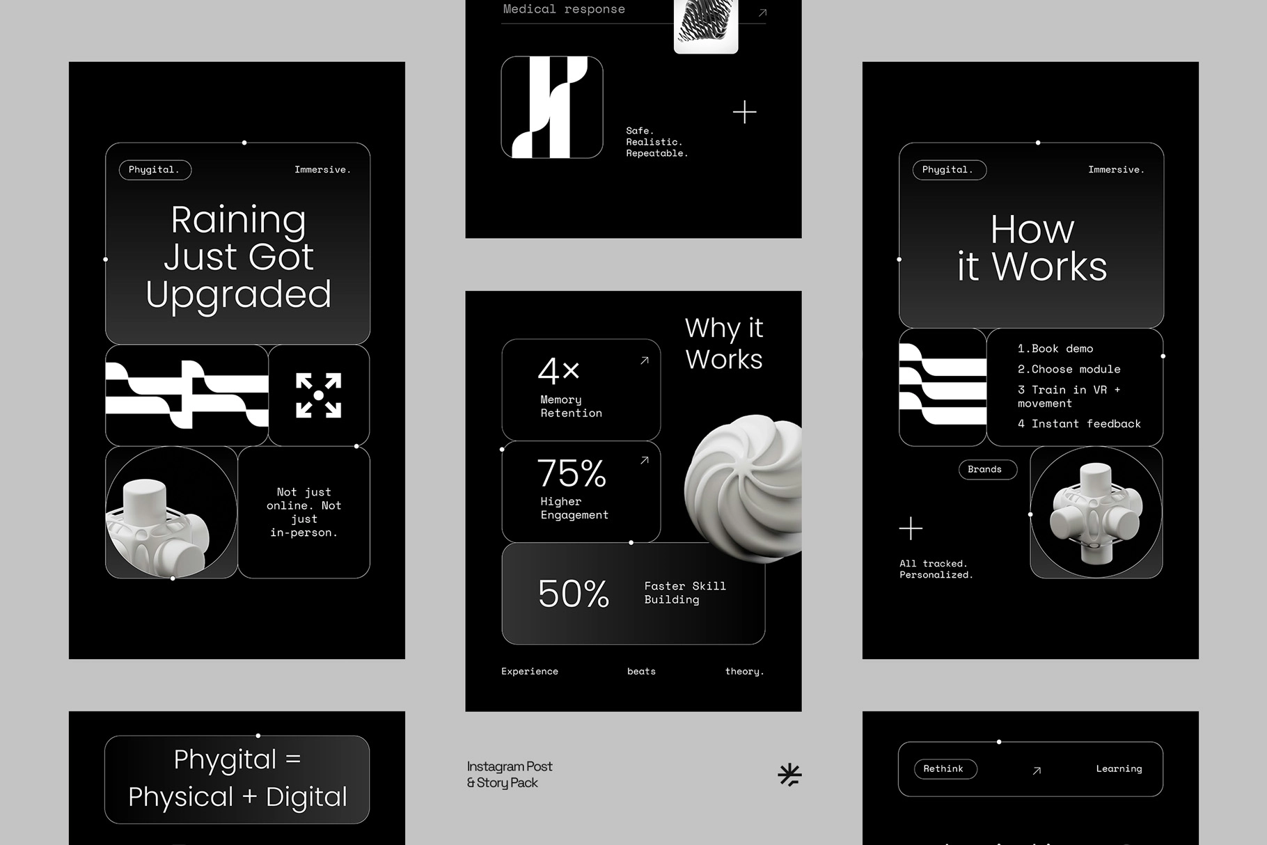 CANVA Virtual Reality Tech Instagram Template