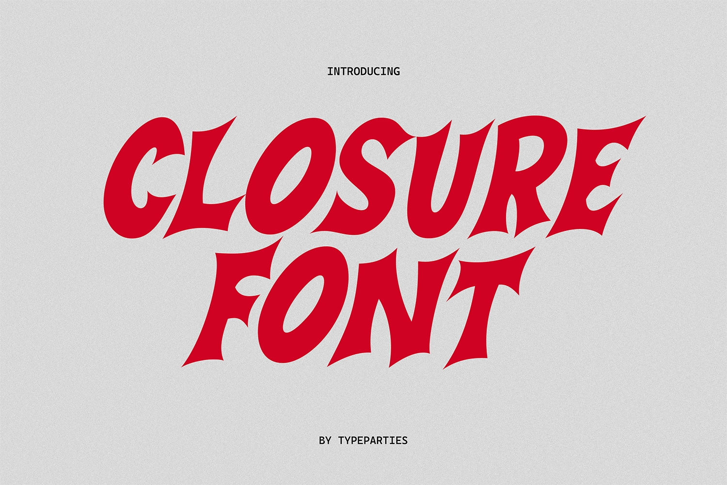 Closure - Sharp Dynamic Font