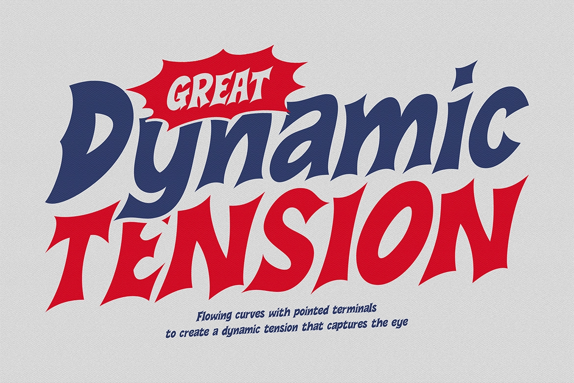 Closure - Sharp Dynamic Font