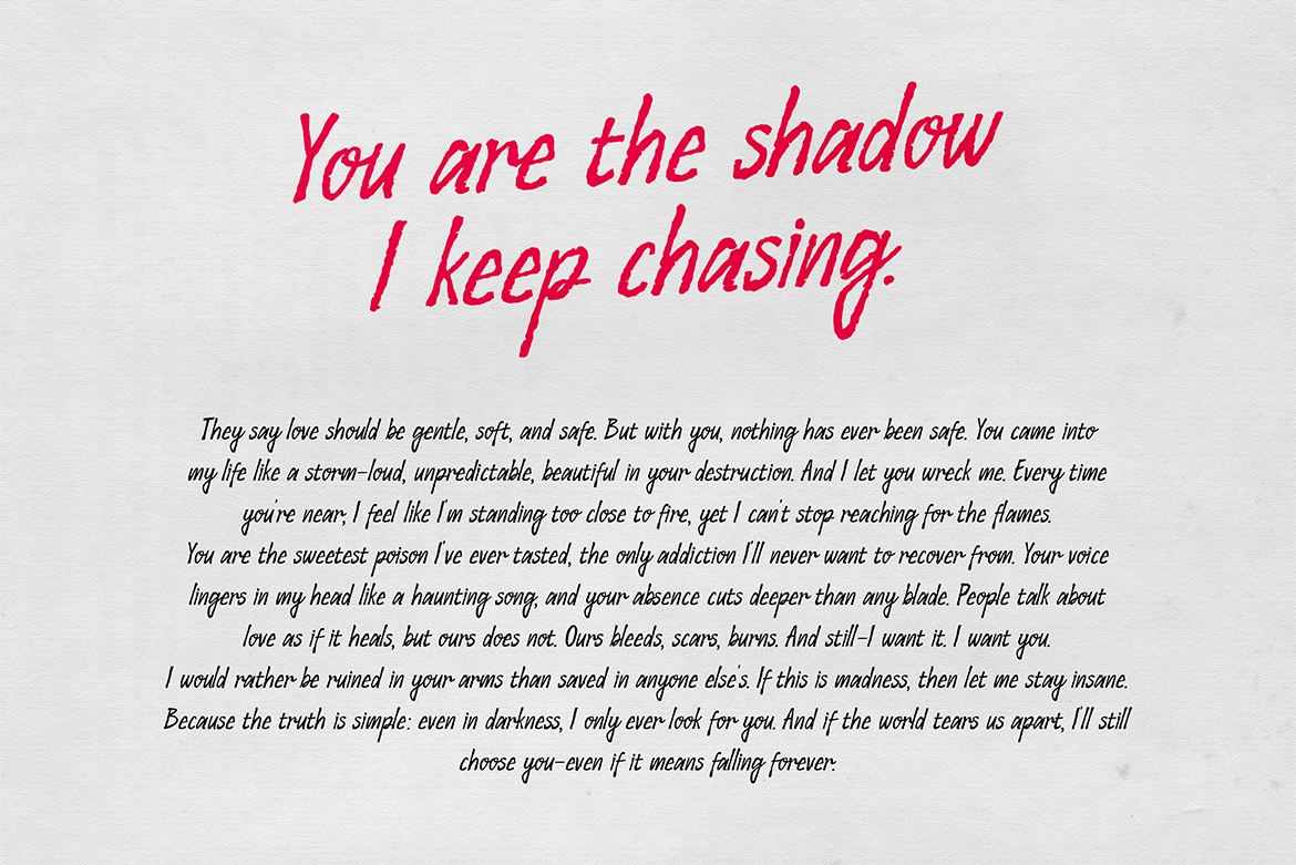 Elysora - Rough Script Font