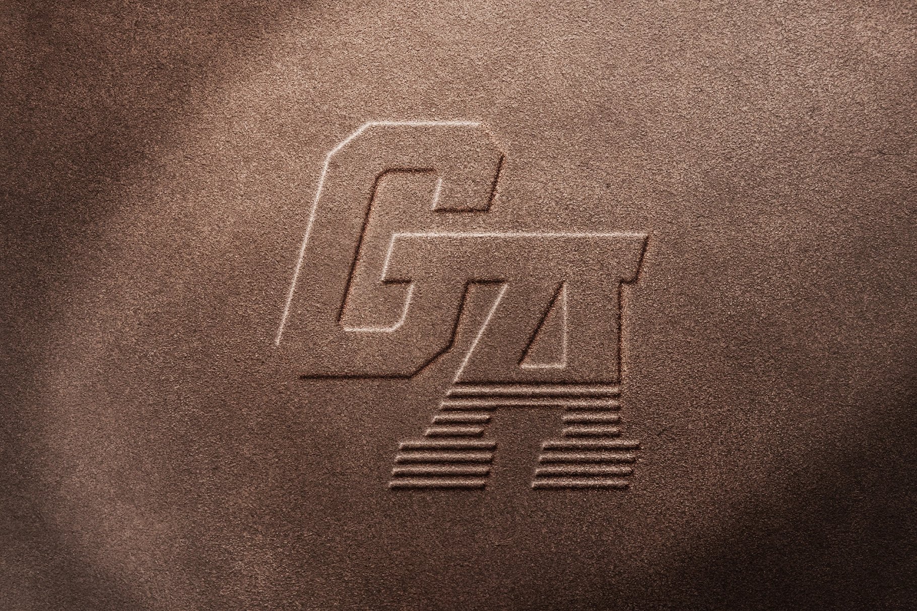 Leather Embossed Effect Mockup