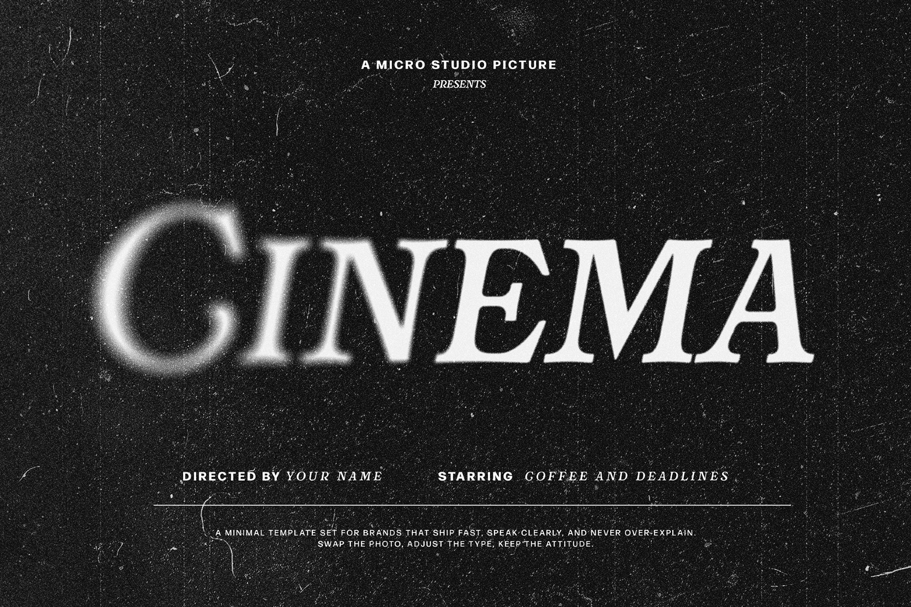 Old Cinema Text Effects