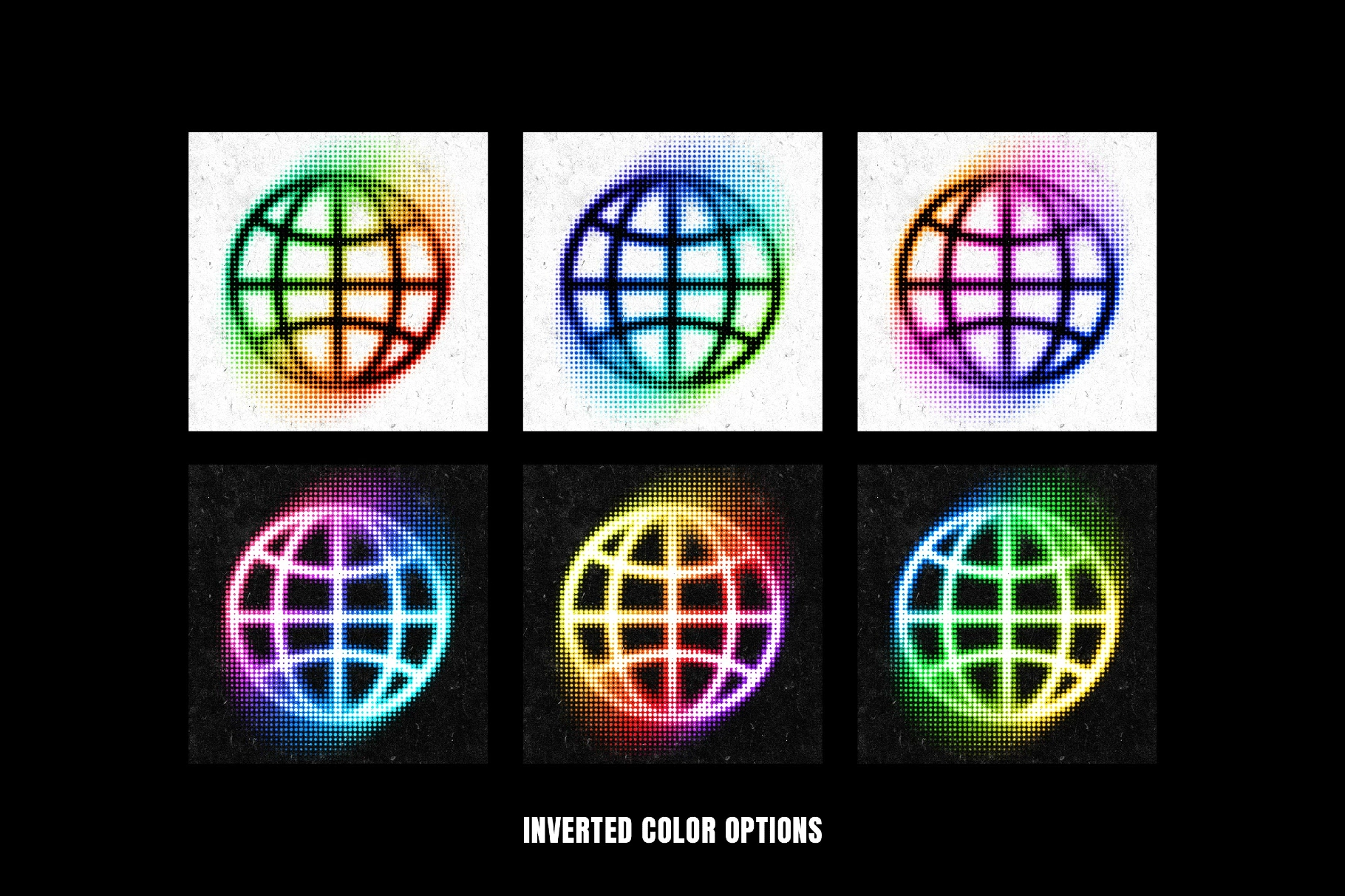 Pixel Blur Glow Text Effect