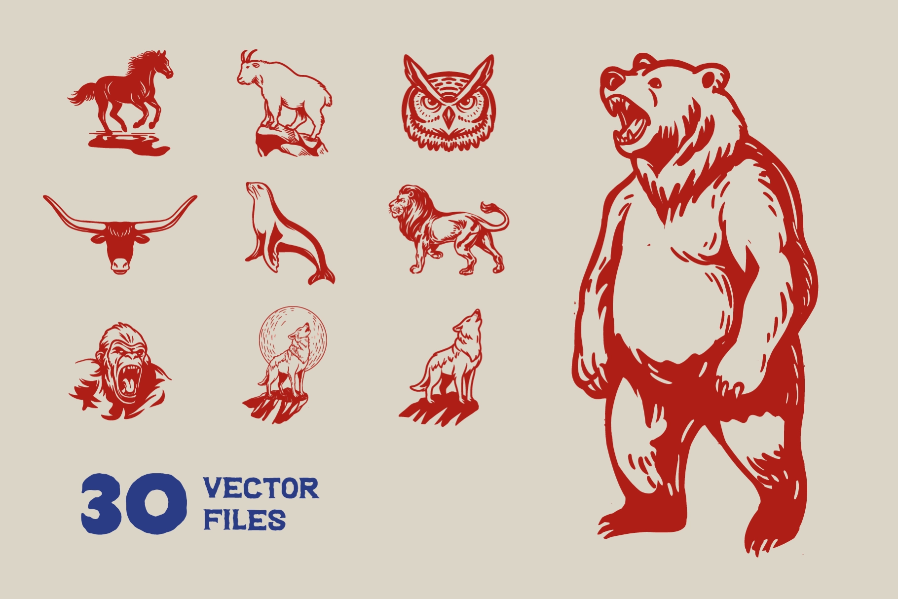 Wildlife Badge Collection