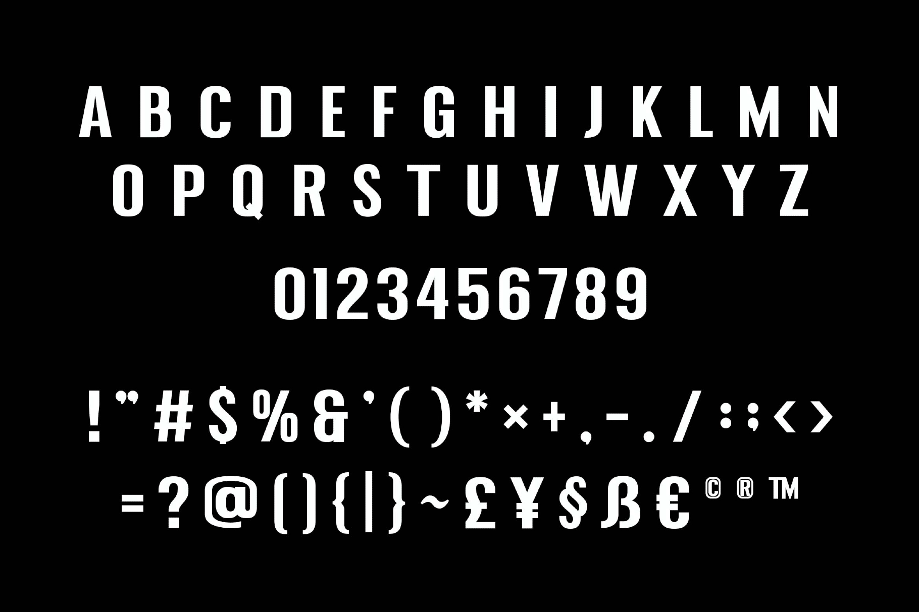 Union College a Sporty Display Font